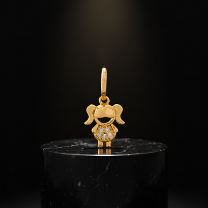 Dije Niña con Moñitos