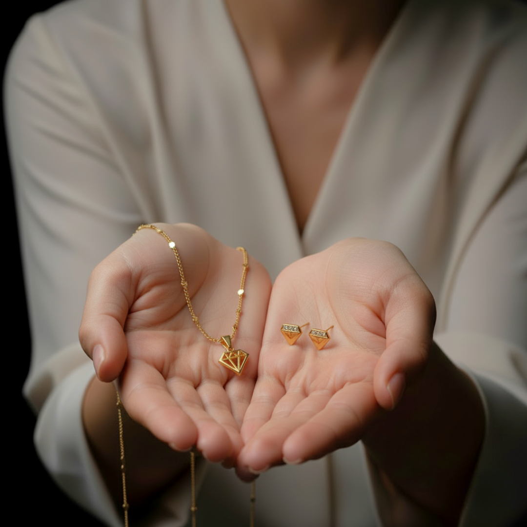 Conjunto Brillo Diamante