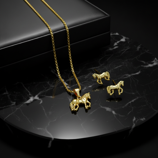 Conjunto Caballo Fuerte y Regio