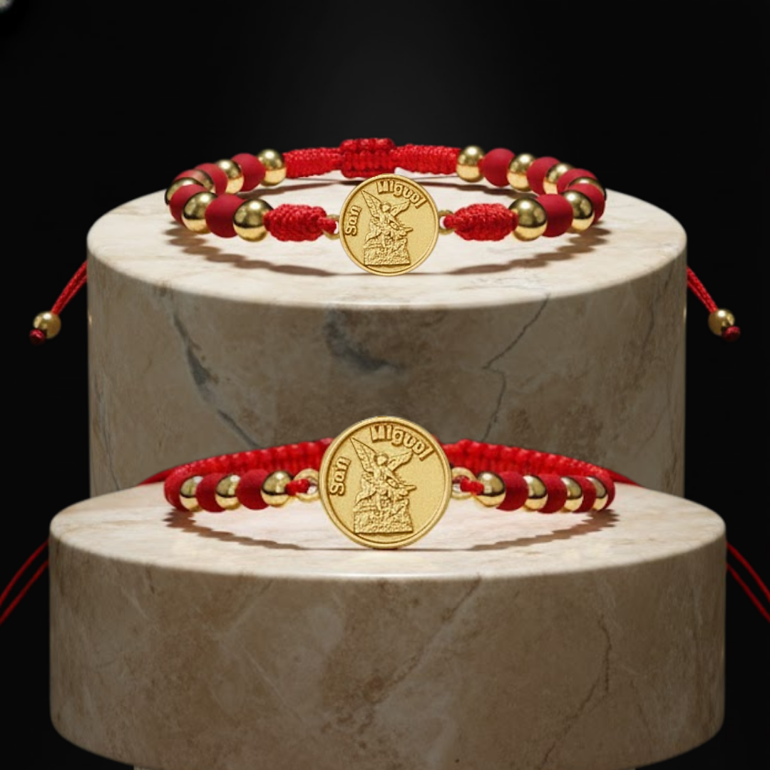 Par manillas Arcangel Miguel - M24901