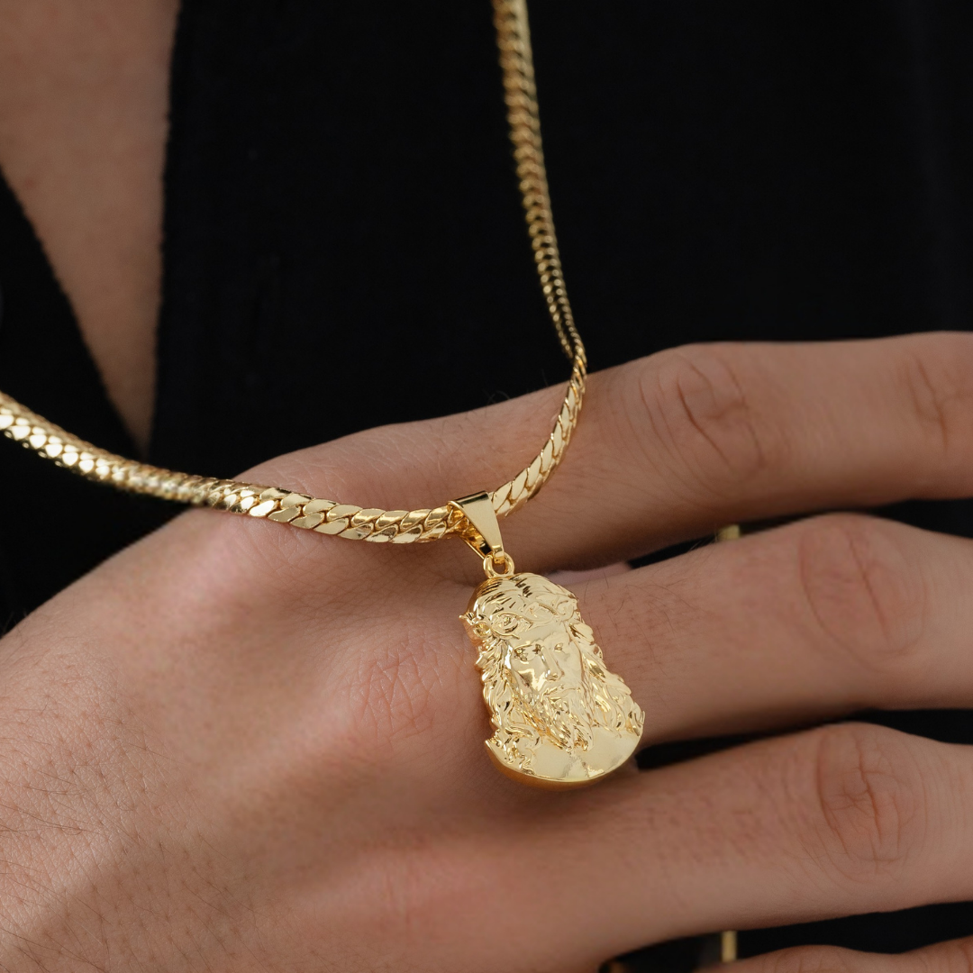 Dije Rostro de Jesús Grande