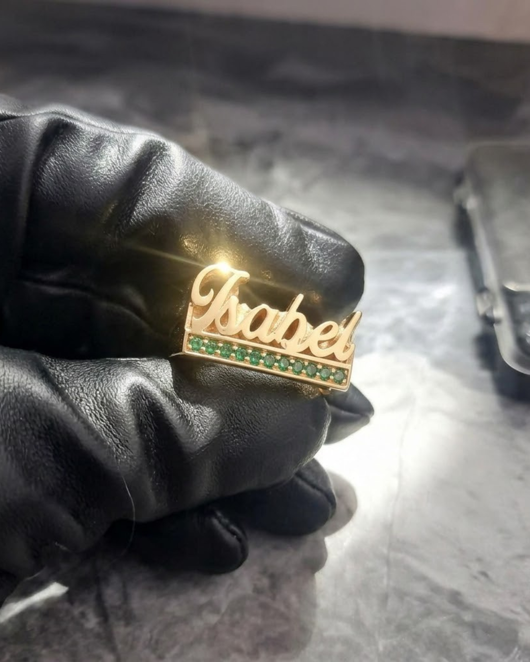 Anillo Ego (LÍNEA PREMIUM) | Anillo Personalizado de Nombre en Oro 18K Laminado & Plata 925
