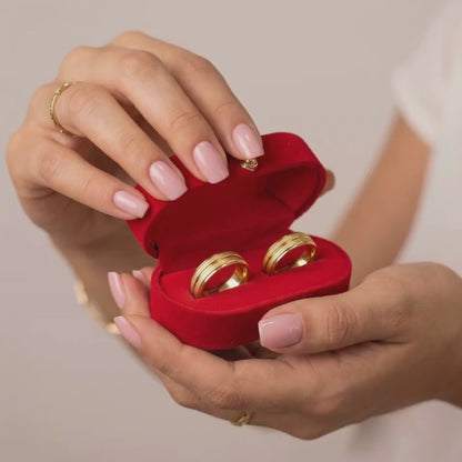 Argollas Promesa Diamantada