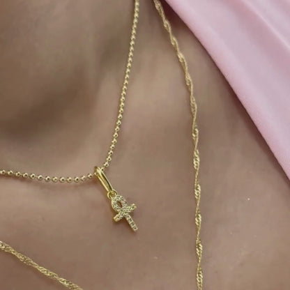 Dije Mini Cruz de Vida