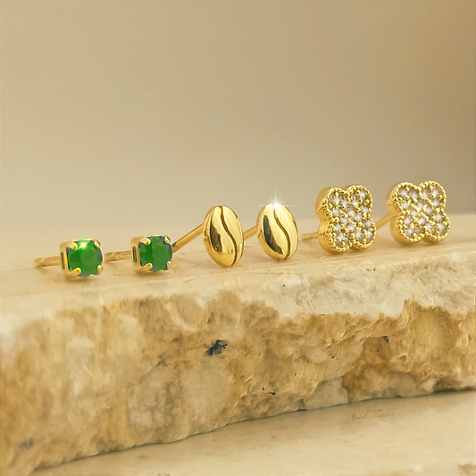 Set Verde, Café y Trébol - J34753