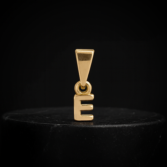 Dije Mini Letra E - J26360E